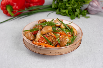 Рис с курицей