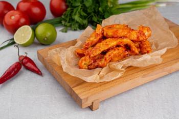 Стрипсы куриные острые